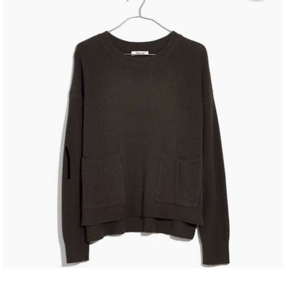 Madewell Sweaters - Madewell Patch Pocket Pullover Sweater
